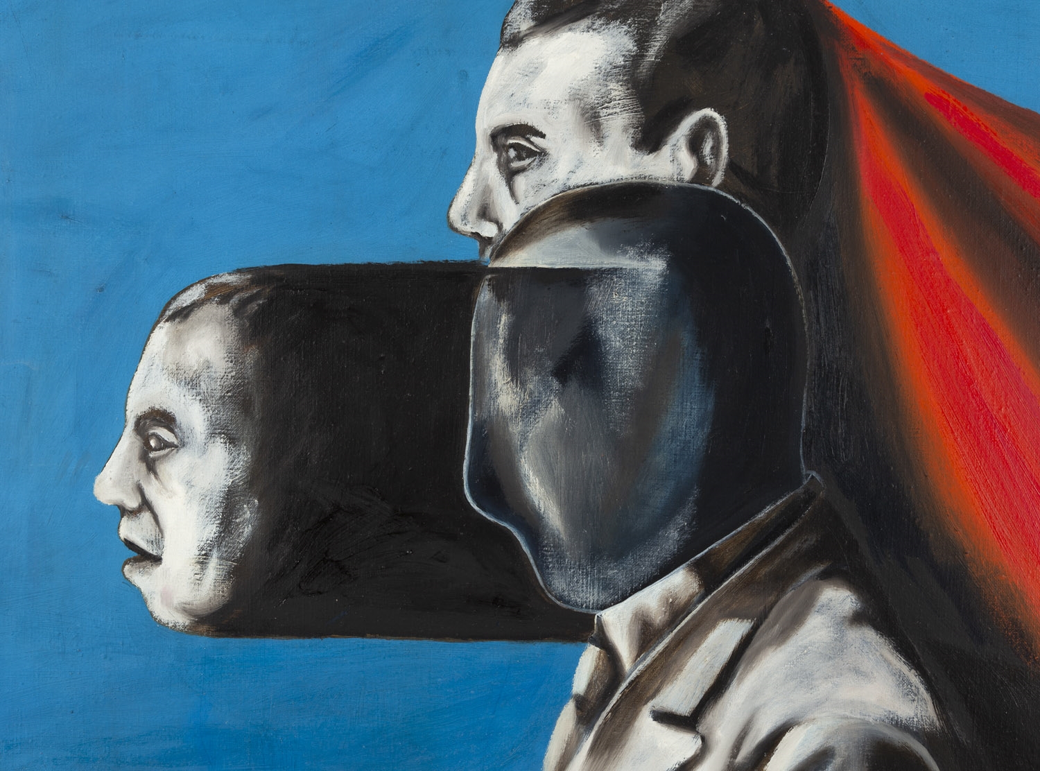 Artwork by Sławomir Lewczuk, Untitled - diptich, Made of oil/canvas