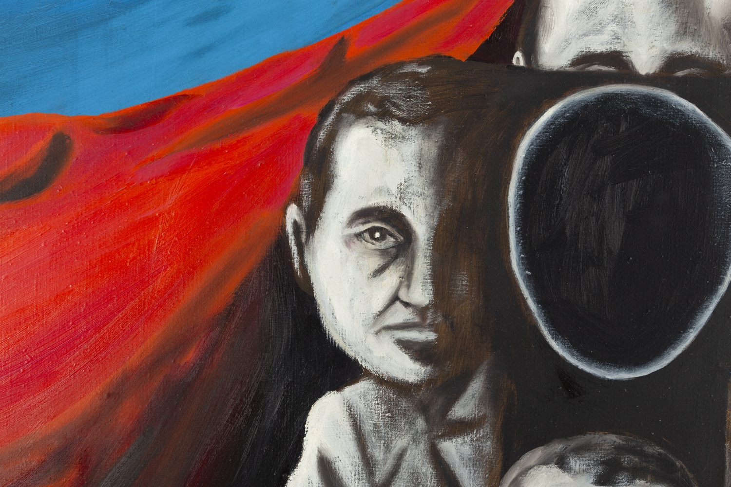 Artwork by Sławomir Lewczuk, Untitled - diptich, Made of oil/canvas