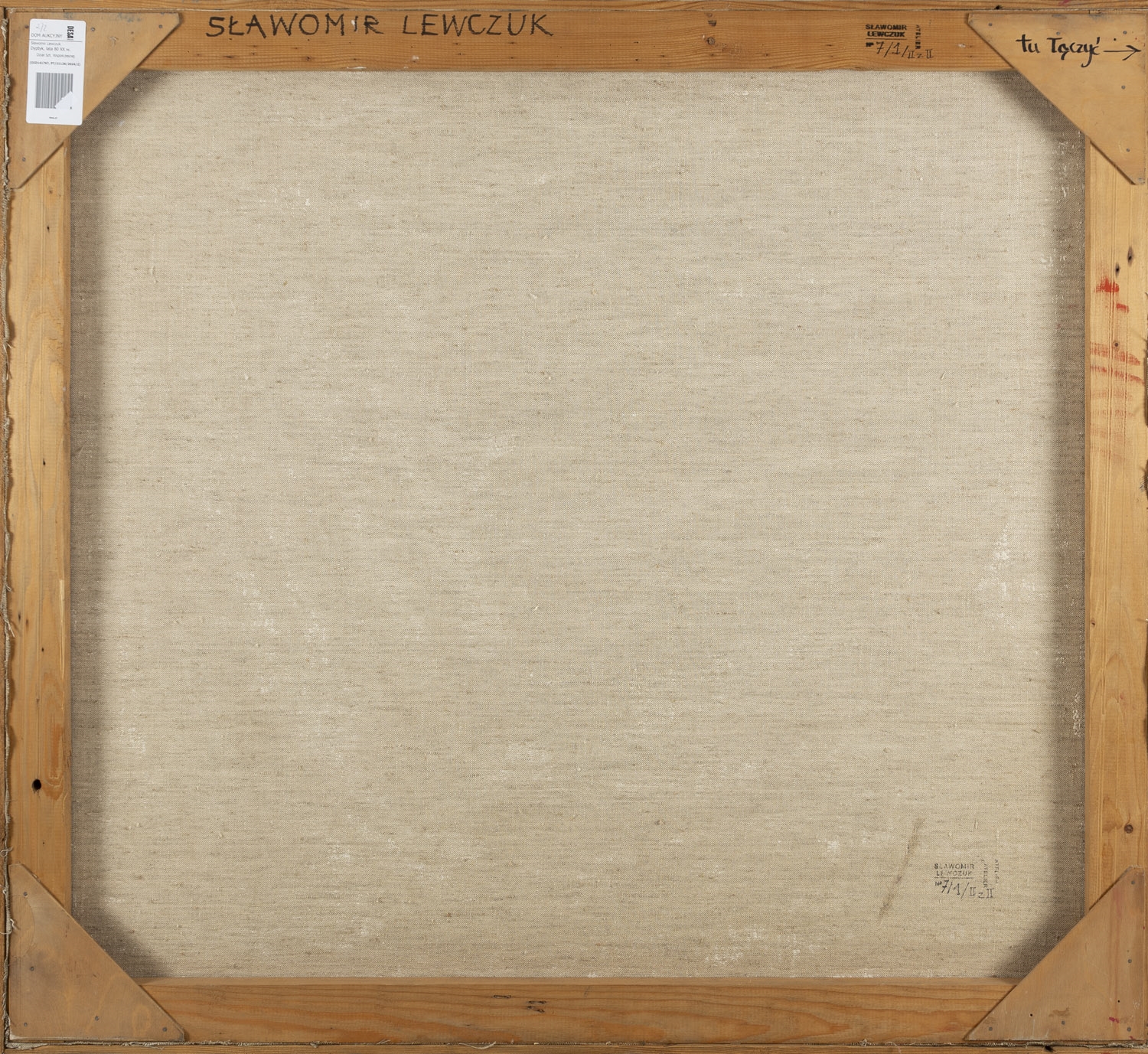 Artwork by Sławomir Lewczuk, Untitled - diptich, Made of oil/canvas