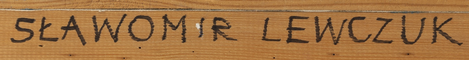 Artwork by Sławomir Lewczuk, Untitled - diptich, Made of oil/canvas