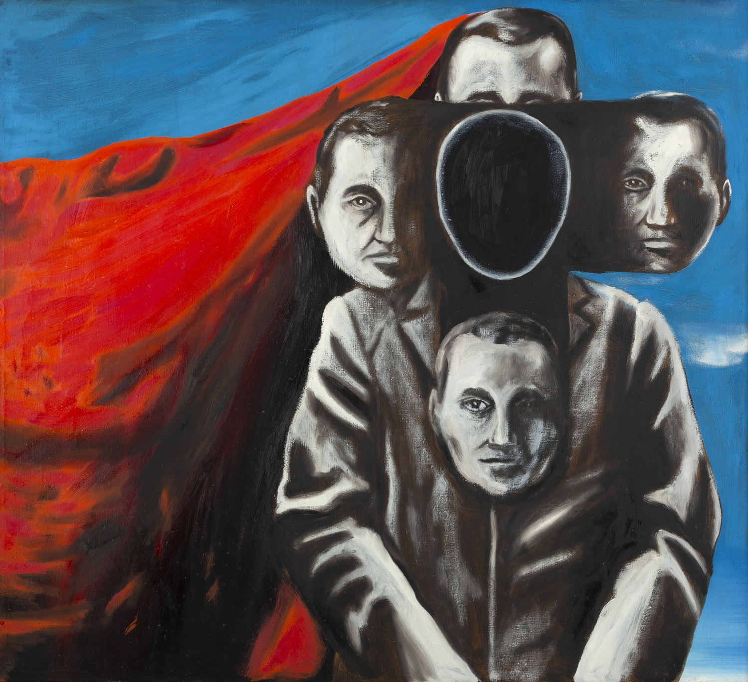 Artwork by Sławomir Lewczuk, Untitled - diptich, Made of oil/canvas