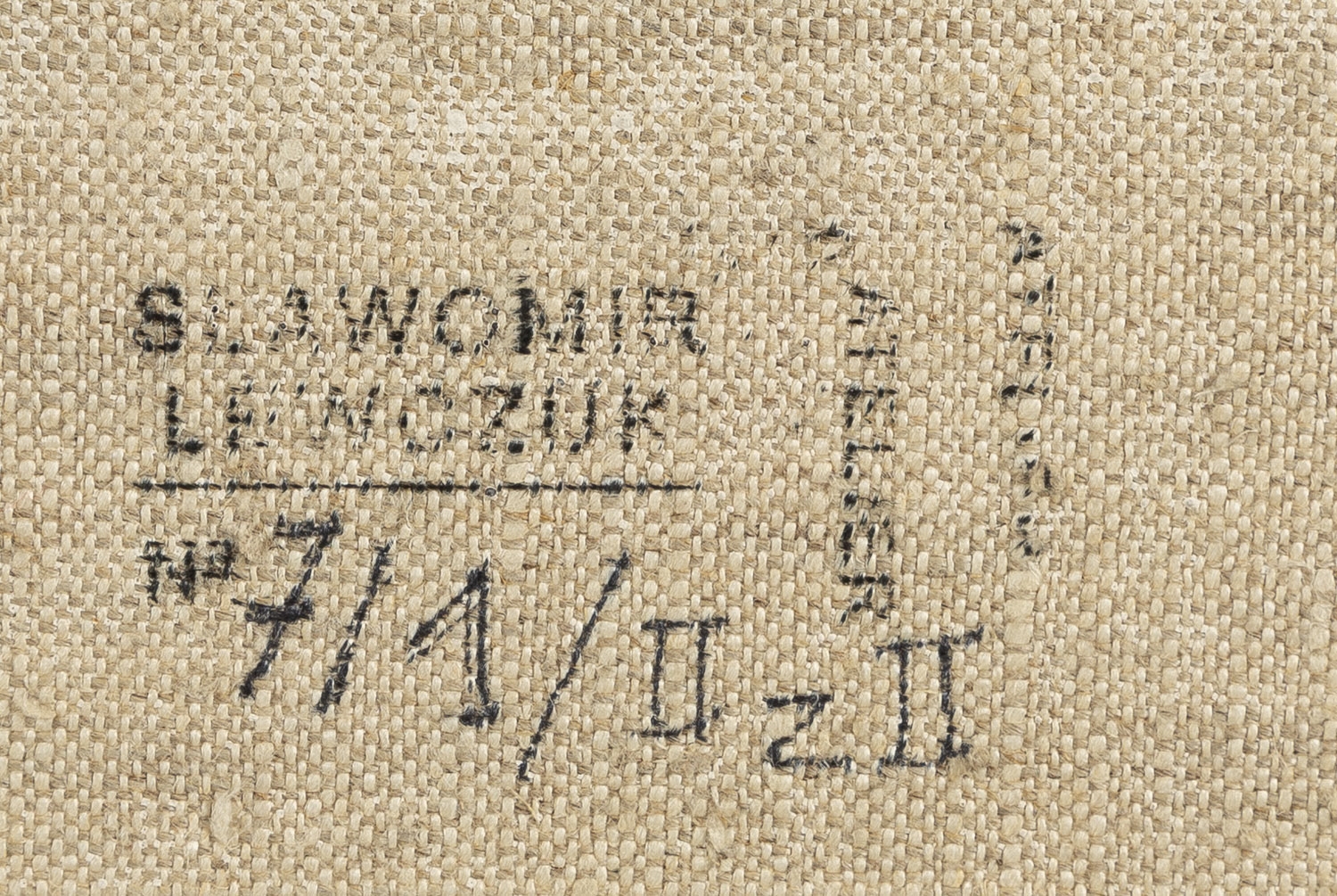 Artwork by Sławomir Lewczuk, Untitled - diptich, Made of oil/canvas