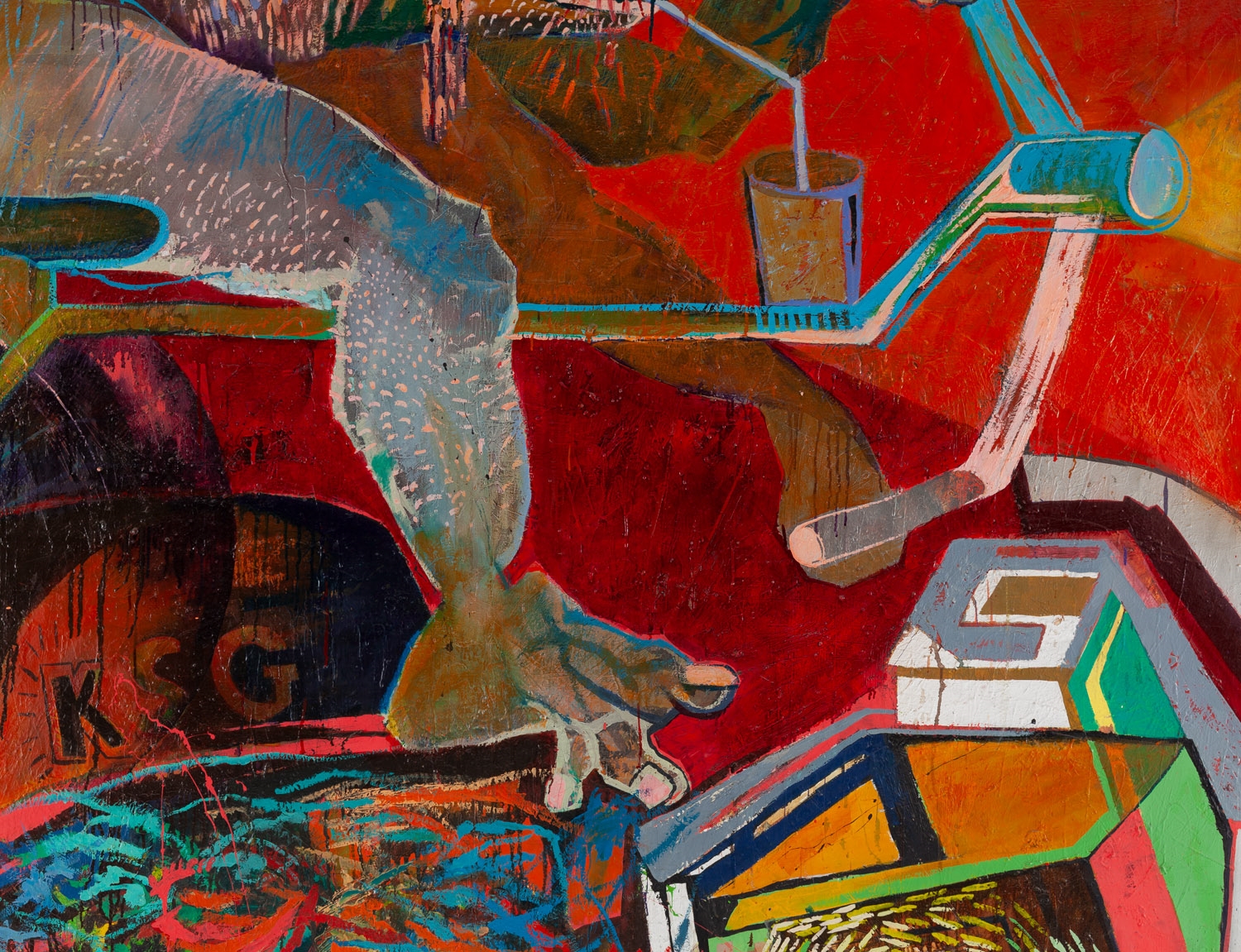 Artwork by Michał Minor, You, Made of oil/canvas