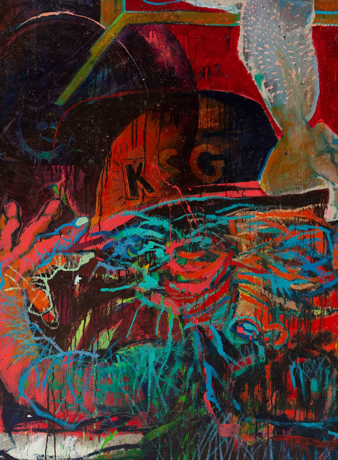 Artwork by Michał Minor, You, Made of oil/canvas