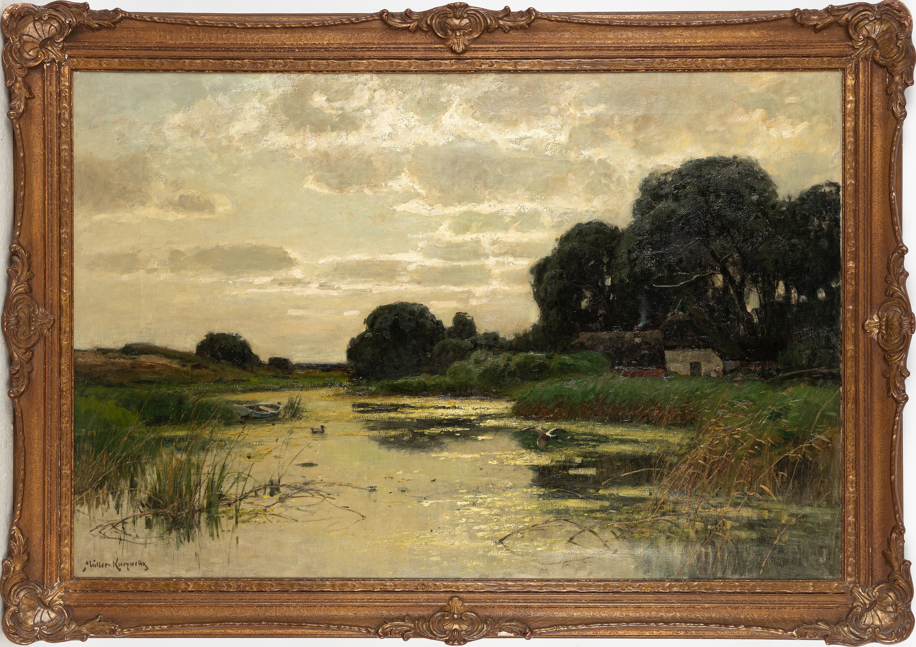 River Landscape - Konrad Alexander Müller-Kurzwelly