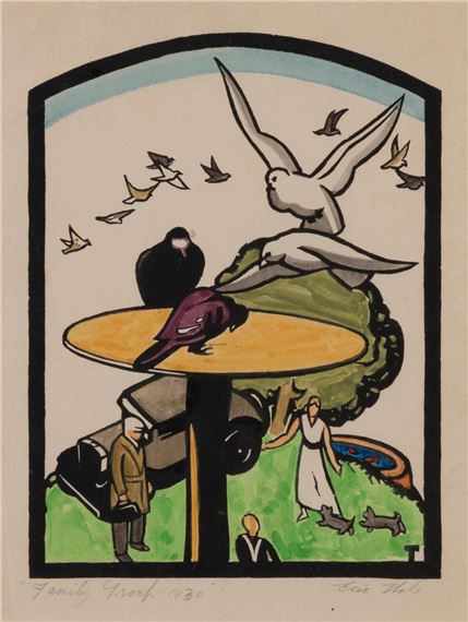 Eric Thake | Family Group 1930 (1930) | MutualArt