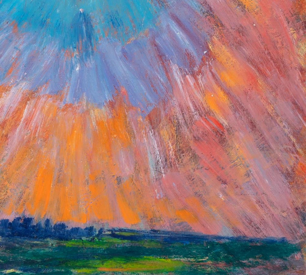 Artwork by Clara Samuels, Happy, Made of Acrylic on Masonite