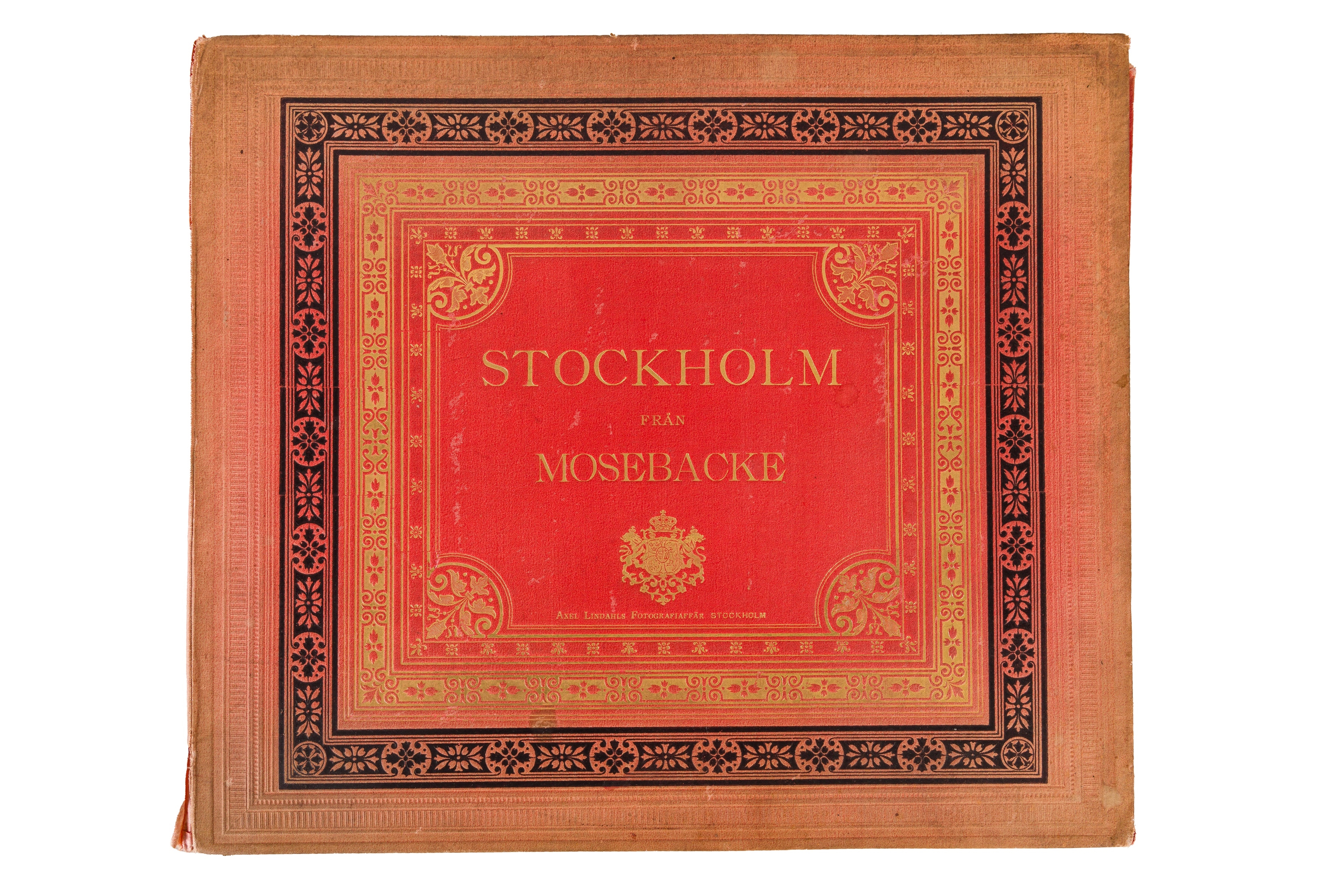 Artwork by Axel Lindahl, PANORAMA OF STOCKHOLM, Made of Albumen print