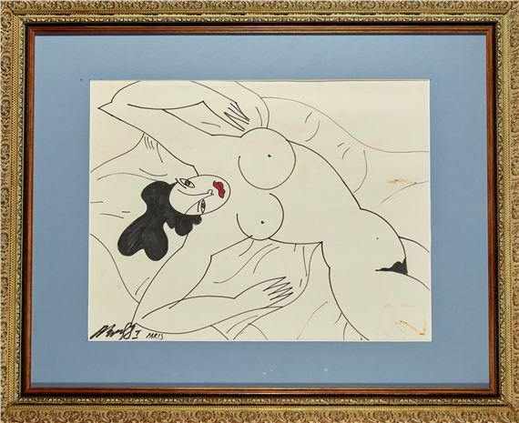 Reclining Nude - Vyacheslav Zaitsev