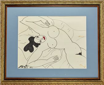 Reclining Nude - Vyacheslav Zaitsev