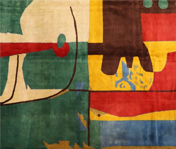 Le Corbusier | VERY LARGE RUG in the LE CORBUSIER style In handmade ...
