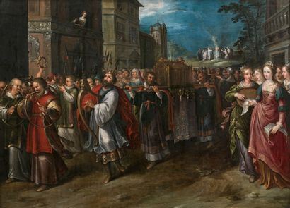 Attributed to GASPARD Van den HOECKE (1661-1702)
The... - Lot 35 - Daguerre - Gaspard van Den Hoecke