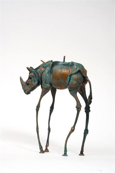 Salvador Dalí | Cosmic rhinoceros | MutualArt