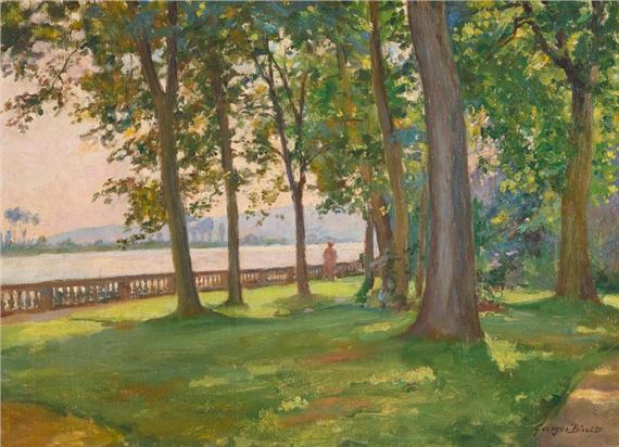 Landscape by Georges Jules Ernest Binet