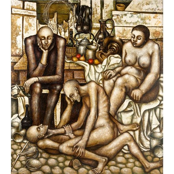 "Samotność II" (Einsamkeit) by Wieslaw Garbolinski, 1972