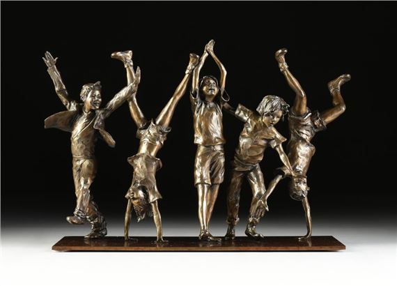 "Olympic Wannabes by Glenna Goodacre, 1995