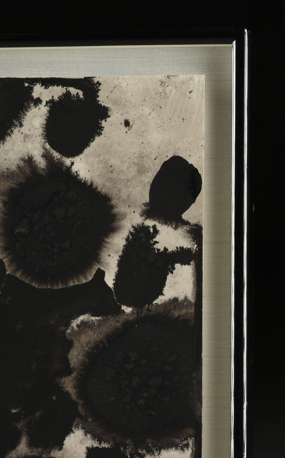 Artwork by Julius Wasserstein, "Untitled, Made of ink on card