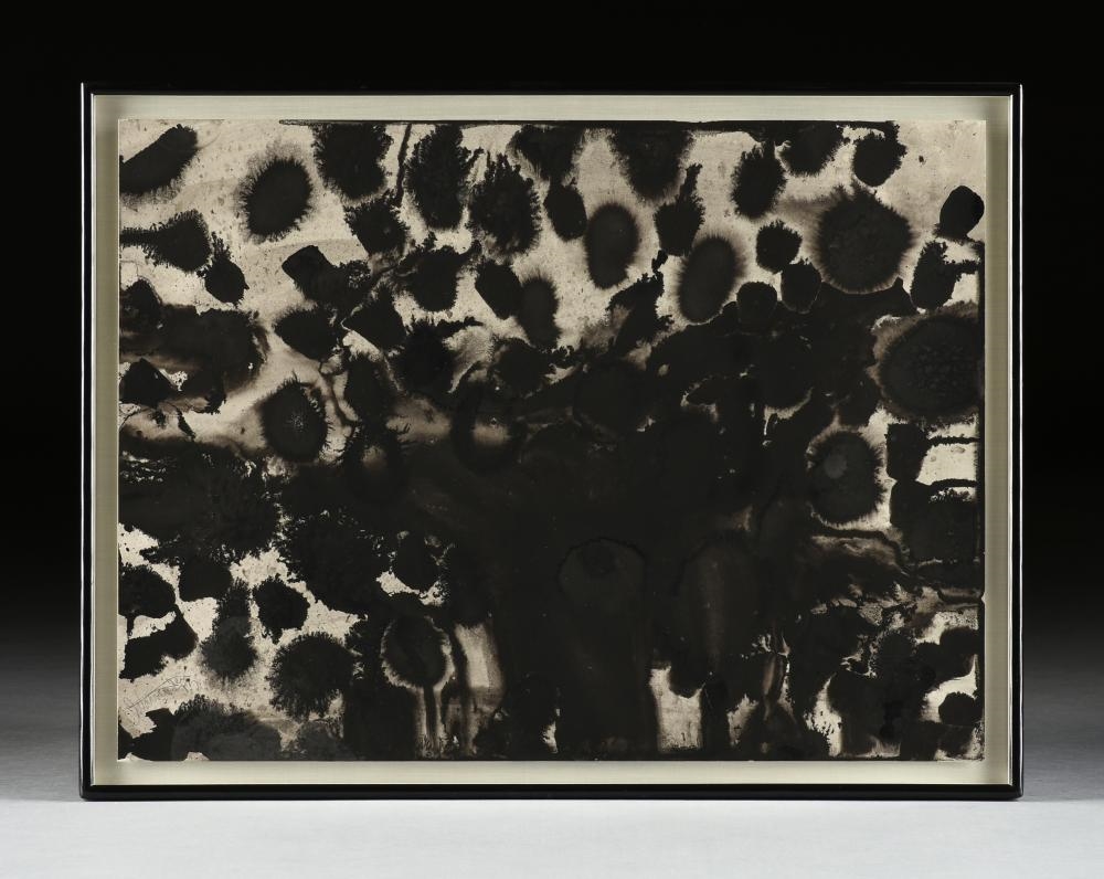 Artwork by Julius Wasserstein, "Untitled, Made of ink on card