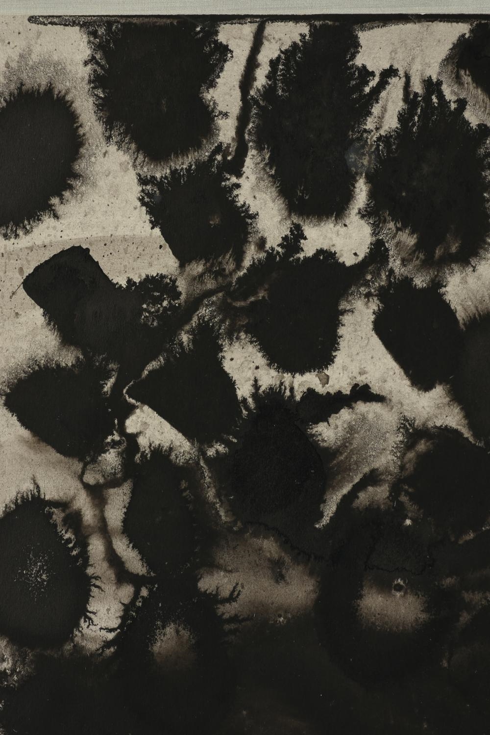 Artwork by Julius Wasserstein, "Untitled, Made of ink on card
