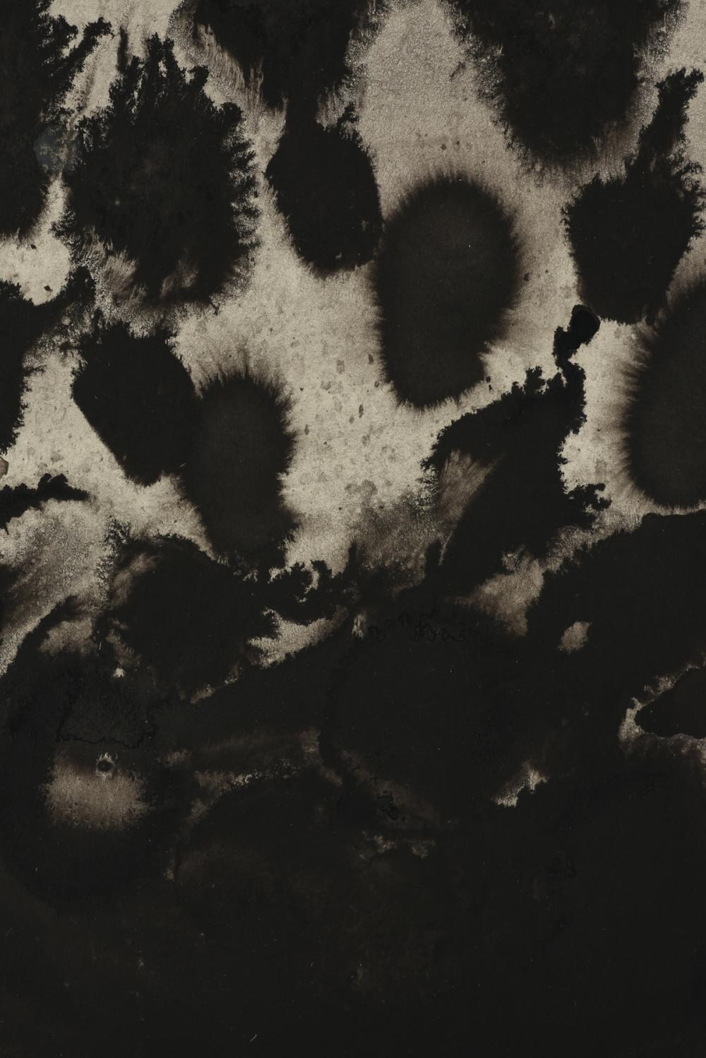 Artwork by Julius Wasserstein, "Untitled, Made of ink on card
