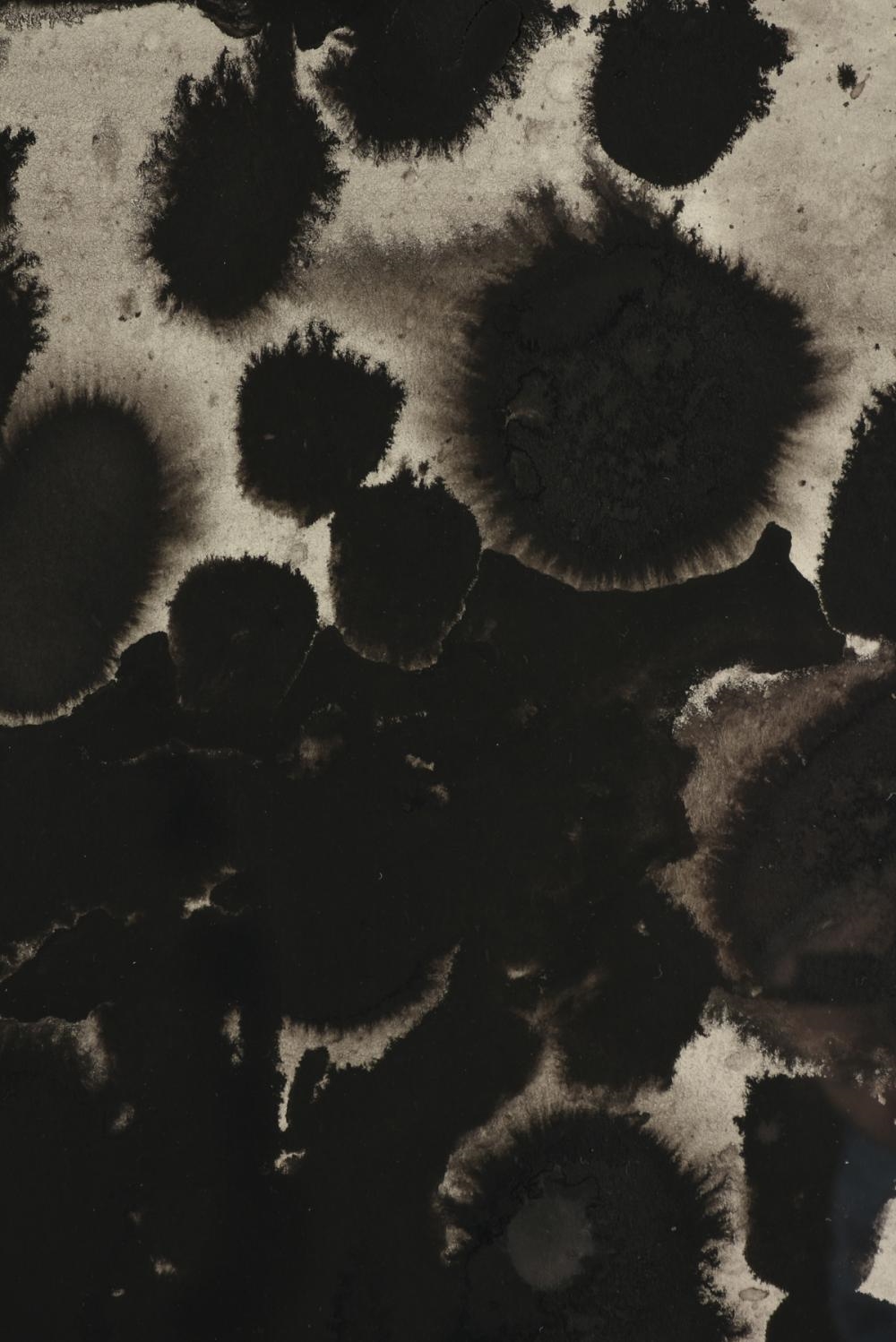 Artwork by Julius Wasserstein, "Untitled, Made of ink on card