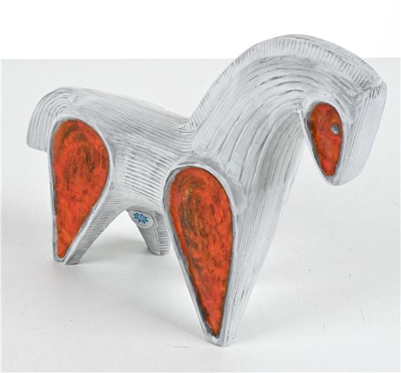 Jonathan Adler | JONATHAN ADLER CERAMIC & ENAMEL HORSE | MutualArt