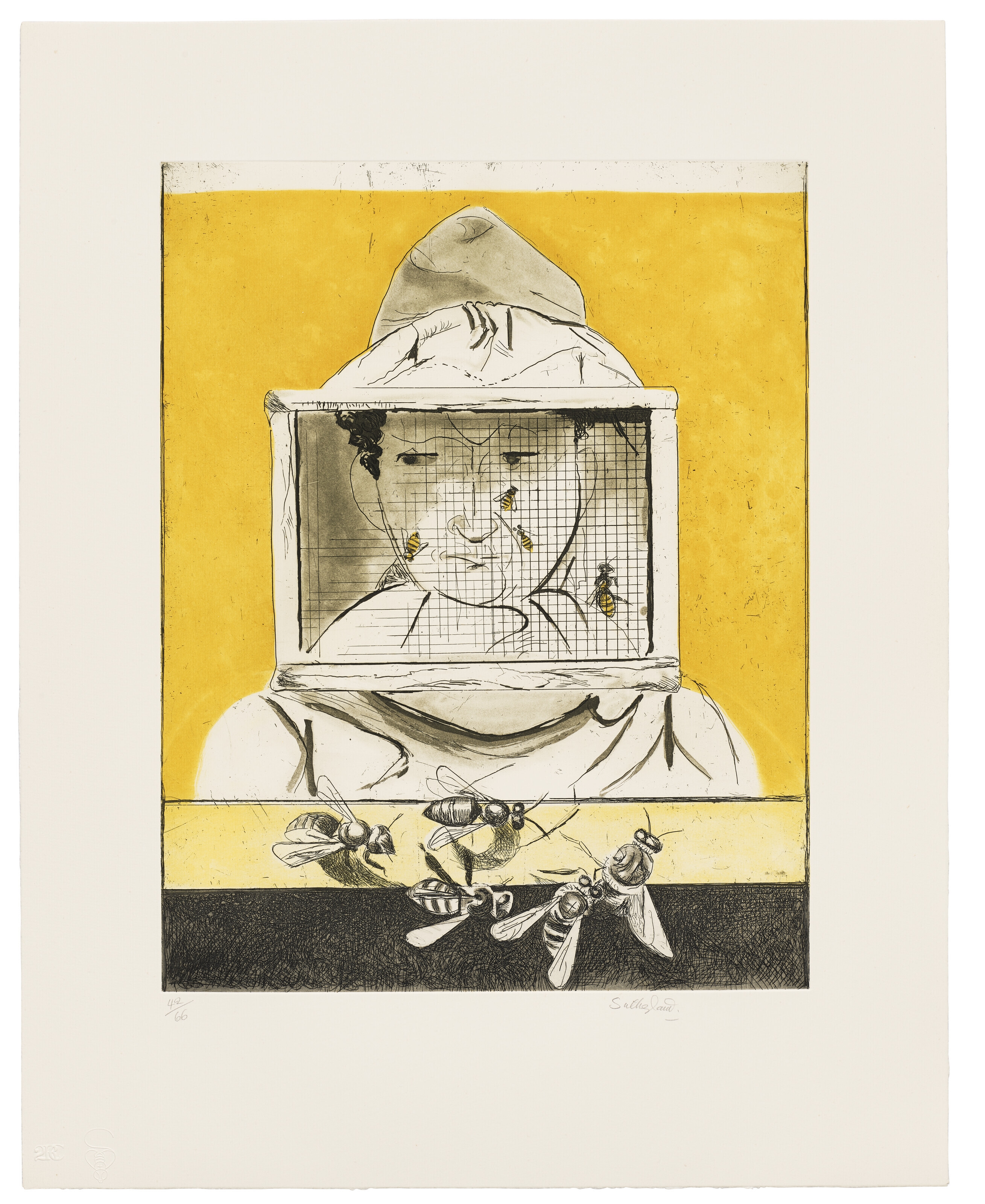 Graham Sutherland | The Bees (1966) | MutualArt