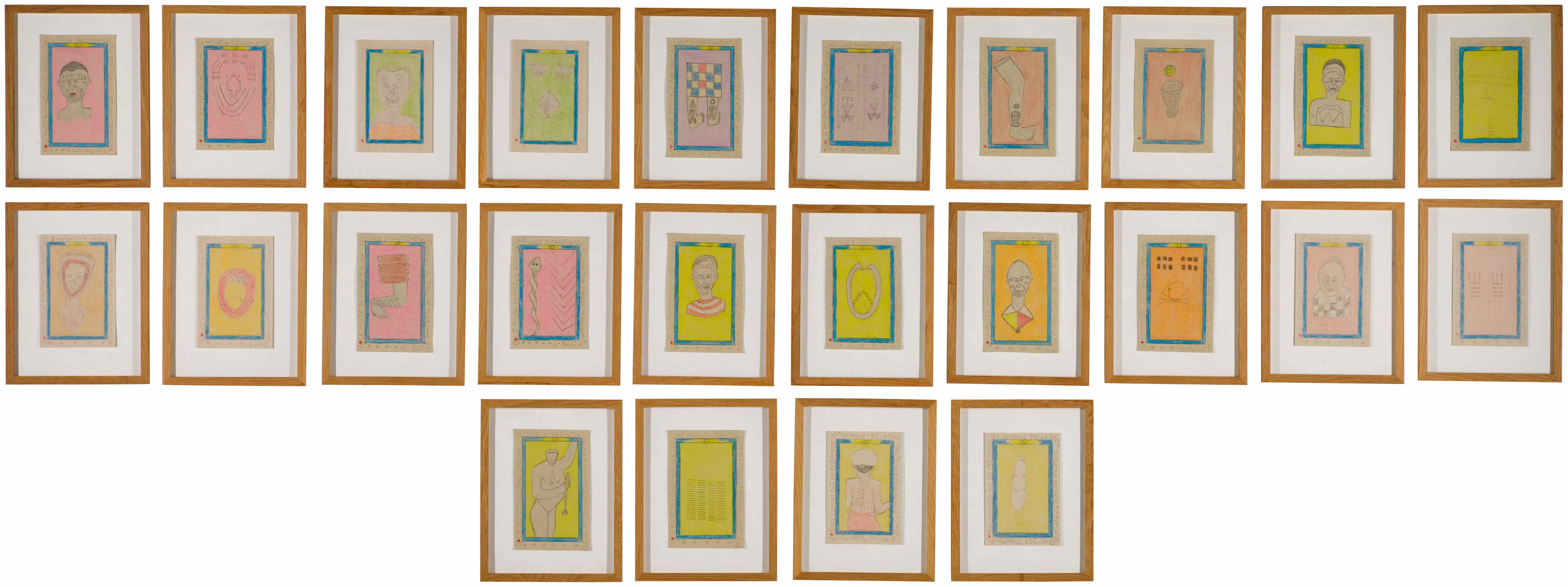 Frédéric Bruly Bouabré | Musée du visage africain (3rd Version (2006 ...