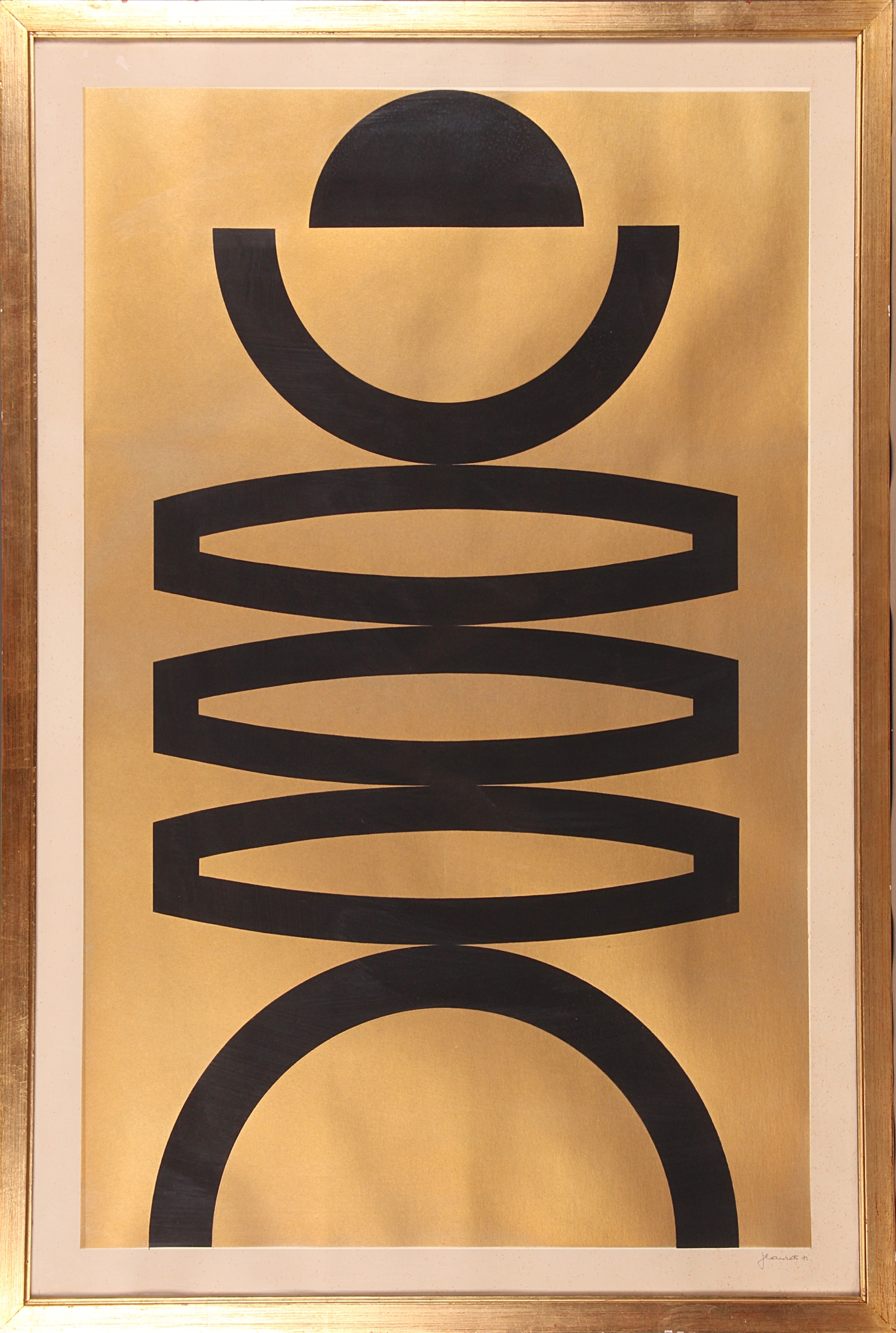 Jean Rets | Composition géométrique (1971) | MutualArt