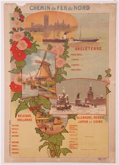 Chemin de fer du nord. Angleterre - G. Fraipont