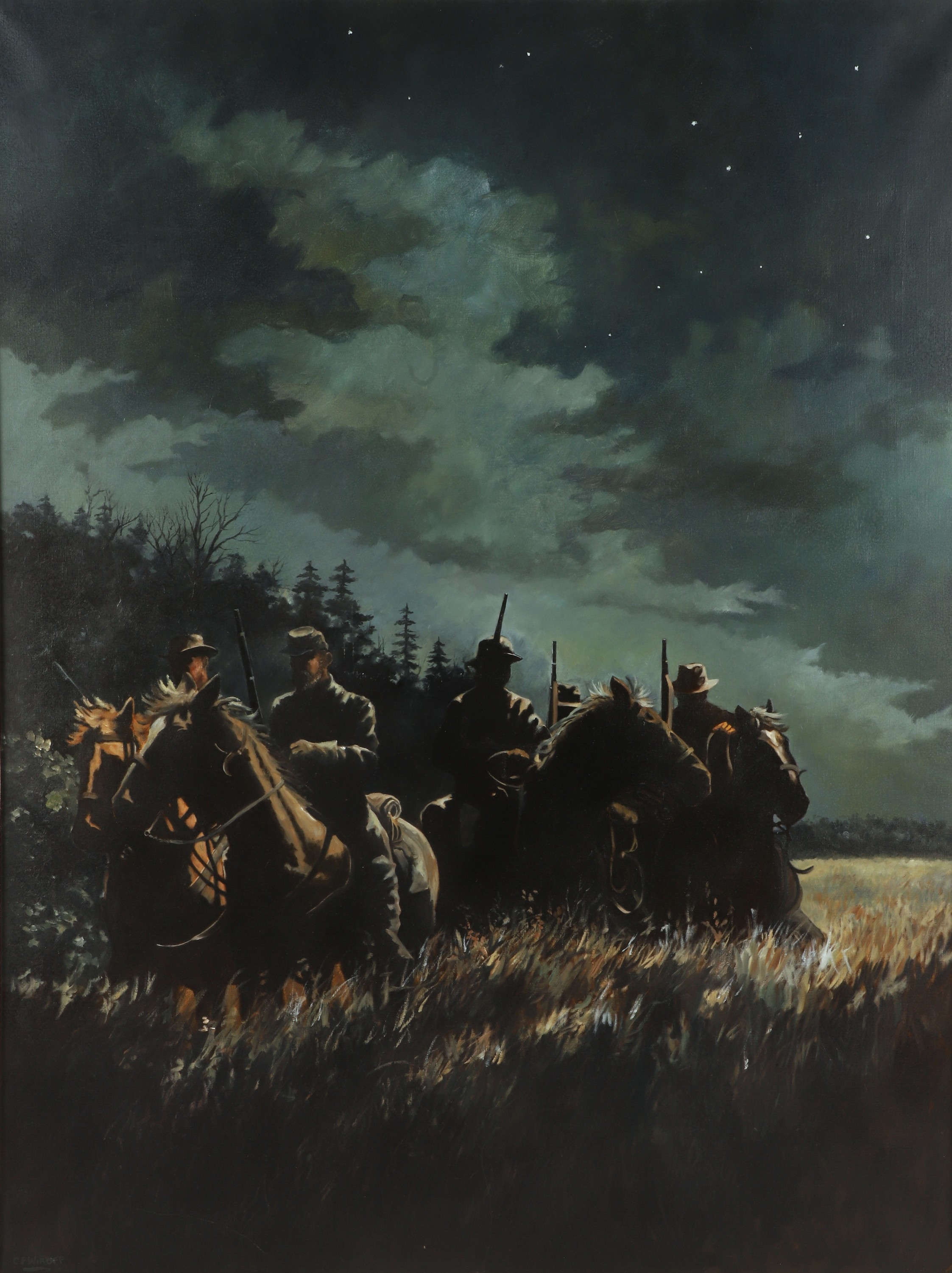 C. Phillip Wikoff | How the Darkness Shouted (1997) | MutualArt