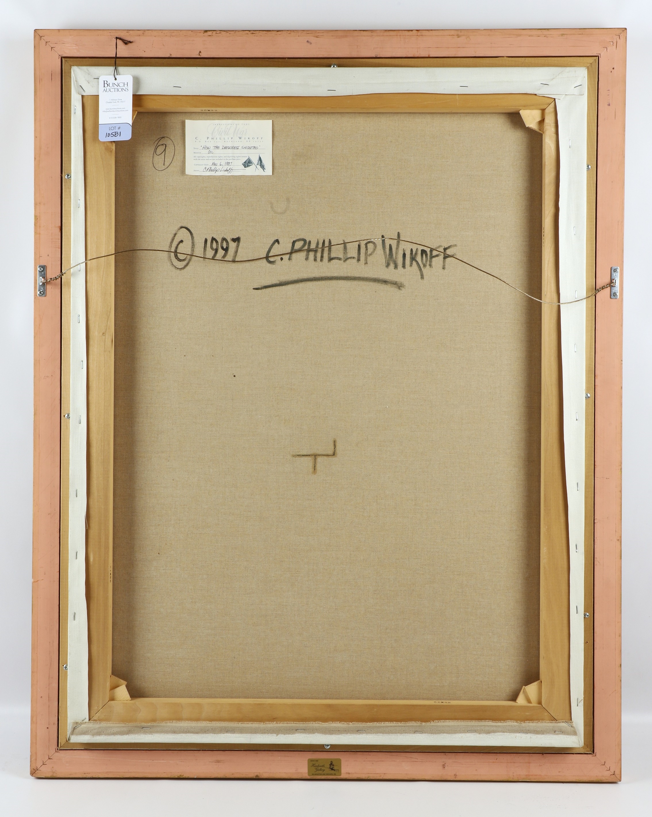 C. Phillip Wikoff | How the Darkness Shouted (1997) | MutualArt