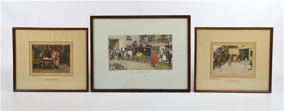 Charles Dickens | To Dingley Dell by the Muggleton Coach | MutualArt