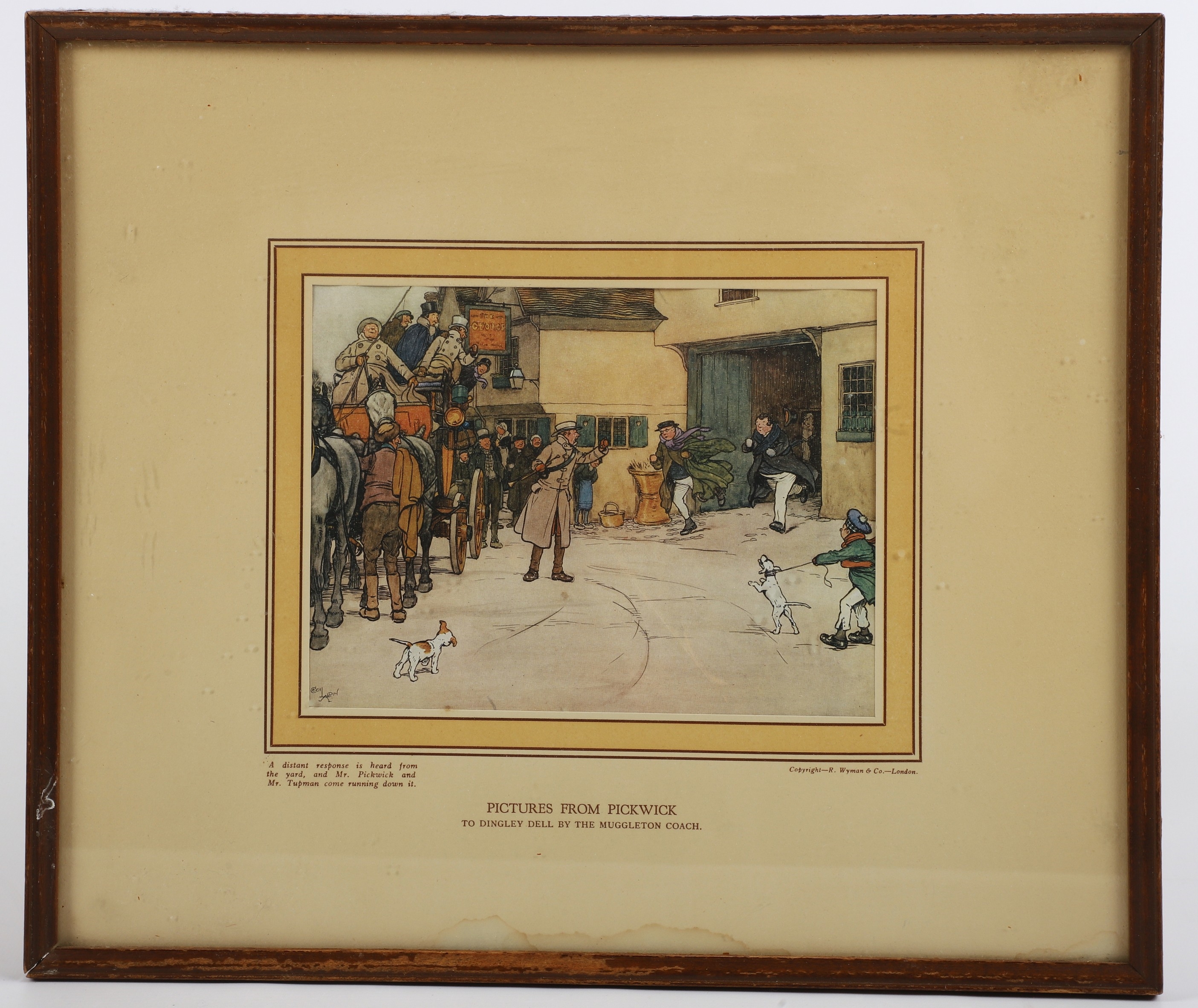 Charles Dickens | To Dingley Dell by the Muggleton Coach | MutualArt