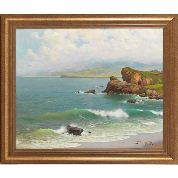 La isla Colunga by Guillermo Gomez Gil, 1862