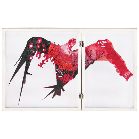 GRAFITE E LÁPIS DE COR SOBRE PAPEL - Laura Lima