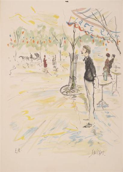 Animated View of Paris by Gabriel Dauchot