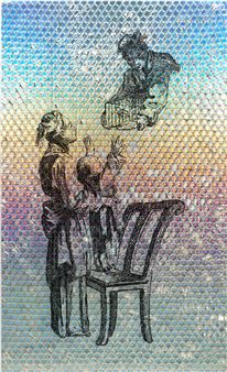 Child Reaching for Caged Bird - Oliver Laric