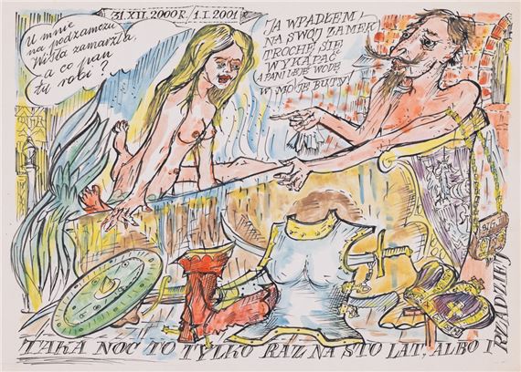 Taka noc to tylko raz na sto lat albo i rzadziej , 2000 by Andrzej Maziarski, 2000