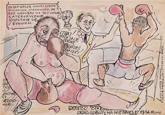 Andrzej Gołota , 2004 by Andrzej Maziarski, 2004