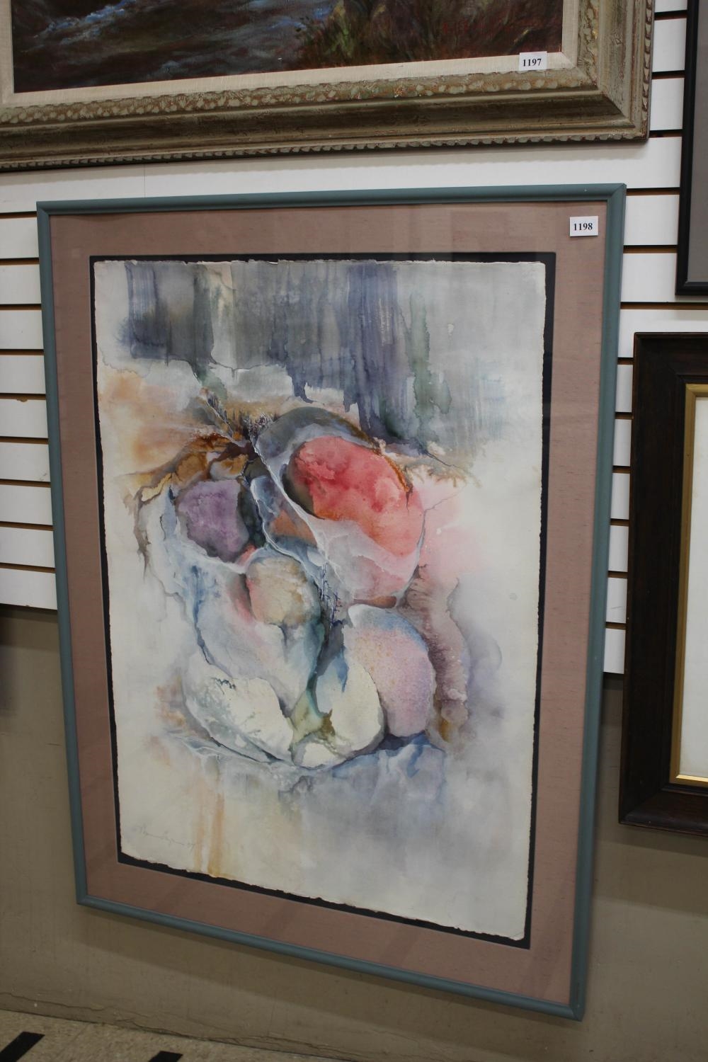 Artwork by Maureen Bayle, MAUREEN BAYLE WATERCOLOR ON PAPER, Made of WATERCOLOR ON PAPER