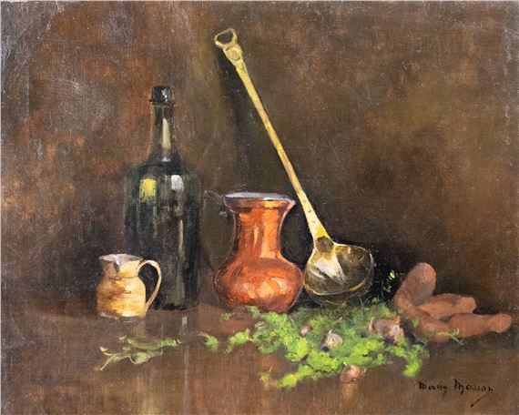 French School, 19th Century | 19th c. French Still Life Oil on