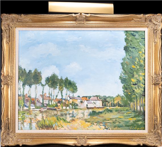 Alfred Sisley | Alfred Sisley ( French 1839-1899) Oil on Canvas
