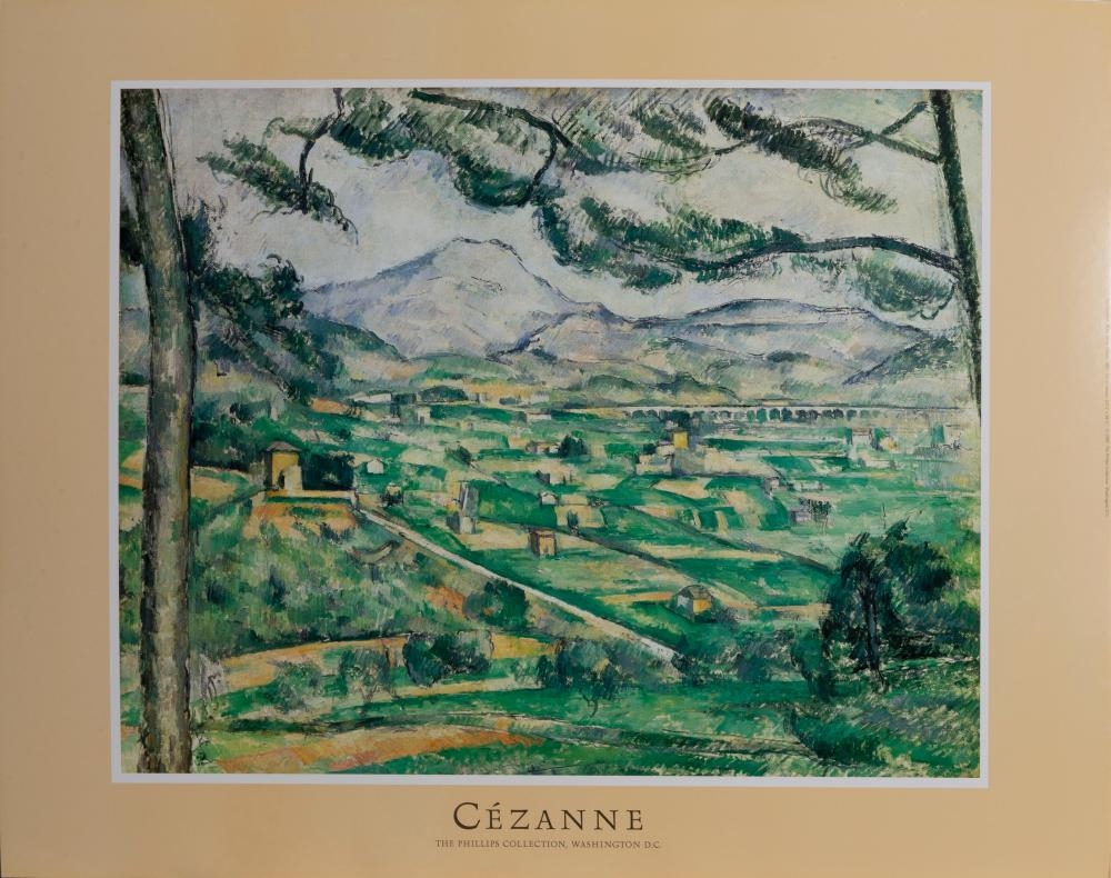 MONTE SAINT VICTOIRE by Paul Cézanne, 2000