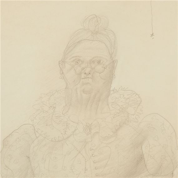 Fernando Botero | Graphite Drawing 1969 (1969) | MutualArt