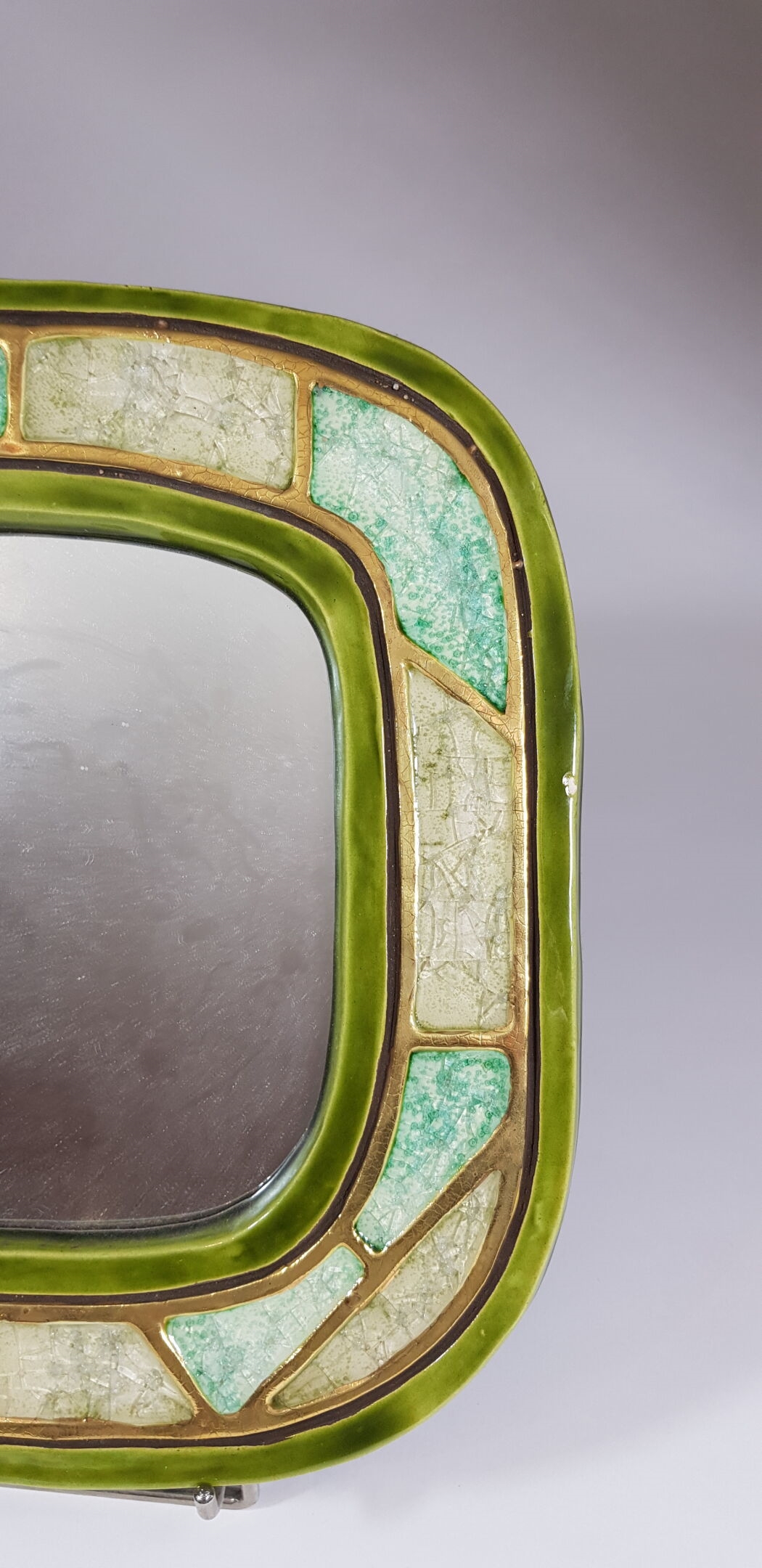Mithé Espelt | - Miroir de forme carrée modèle Bornéo en céramique à ...