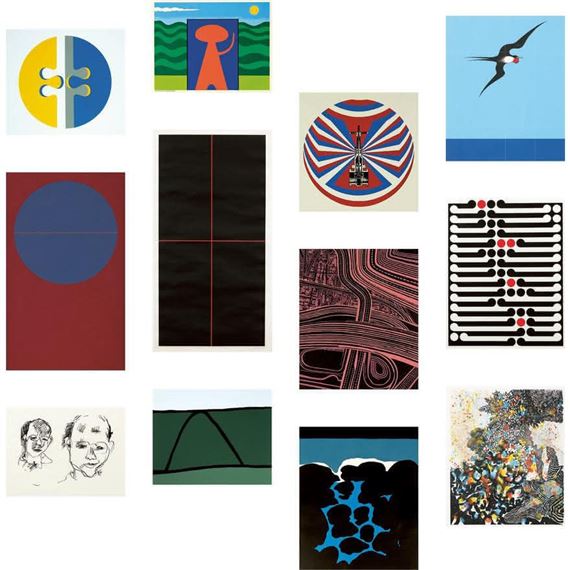 The Complete Set of Barry Lett Gallery Multiples by Barry Lett