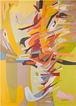 John Maakestad "Domke" Oil Painting 1971 - John Maakestad