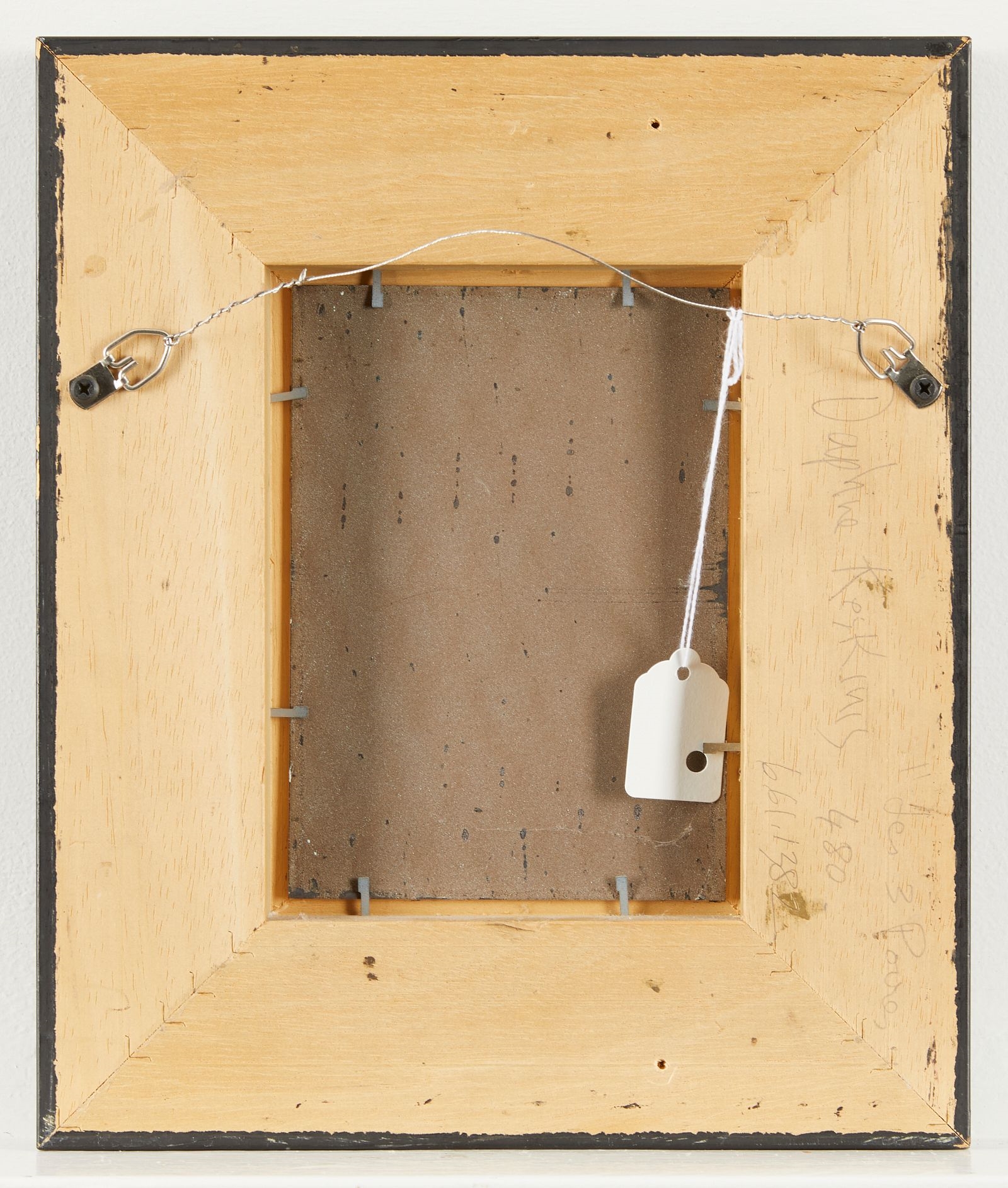 Artwork by Daphne Keskinis, Daphne Keskinis "The Three Pears" Still Life, Made of Enamel on copper painting