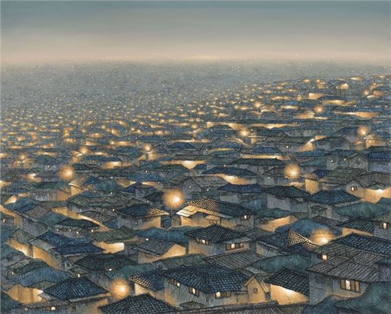 Disappearing Scenery 1119 by Joung Young-Ju, 2020